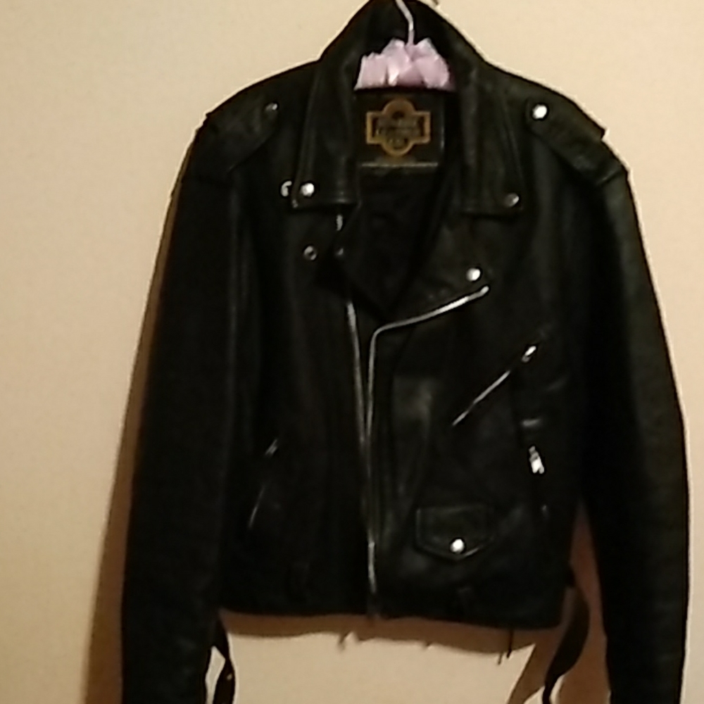 Leather jacket